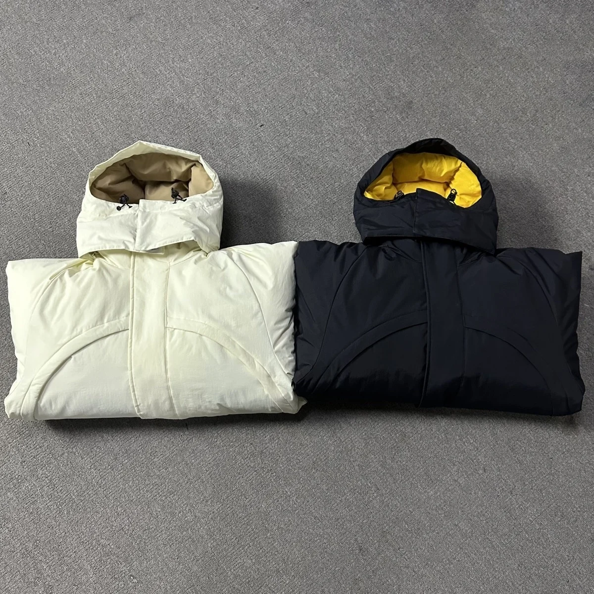 

Vintage Long Padded Cotton Jacket for Men