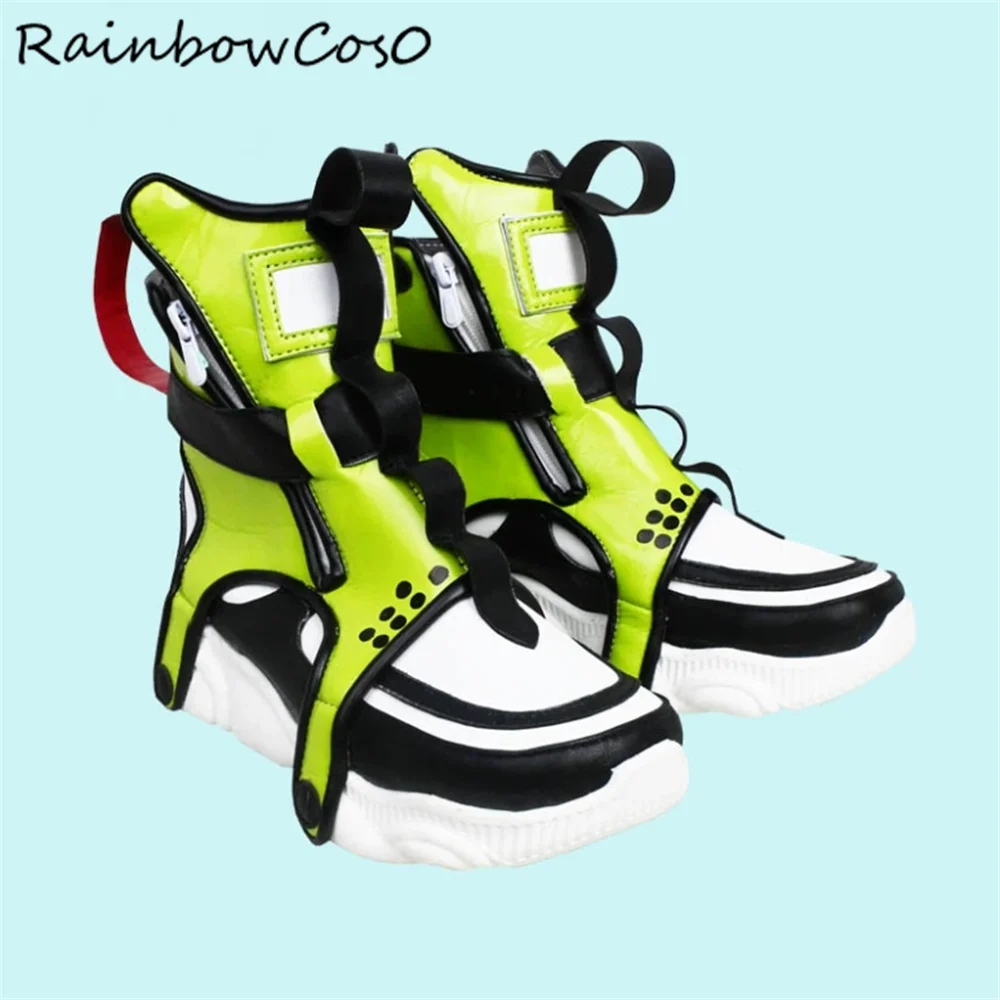 Anby Demara Zenless Zone Zero Cosplay Shoes Boots Game Anime Halloween RainbowCos0 W4260