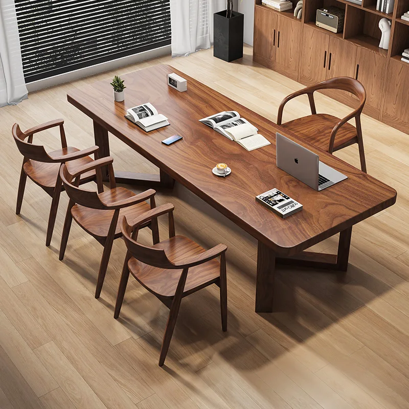 Solid wood living room household bedroom rectangular study study study calligraphy table writing desk