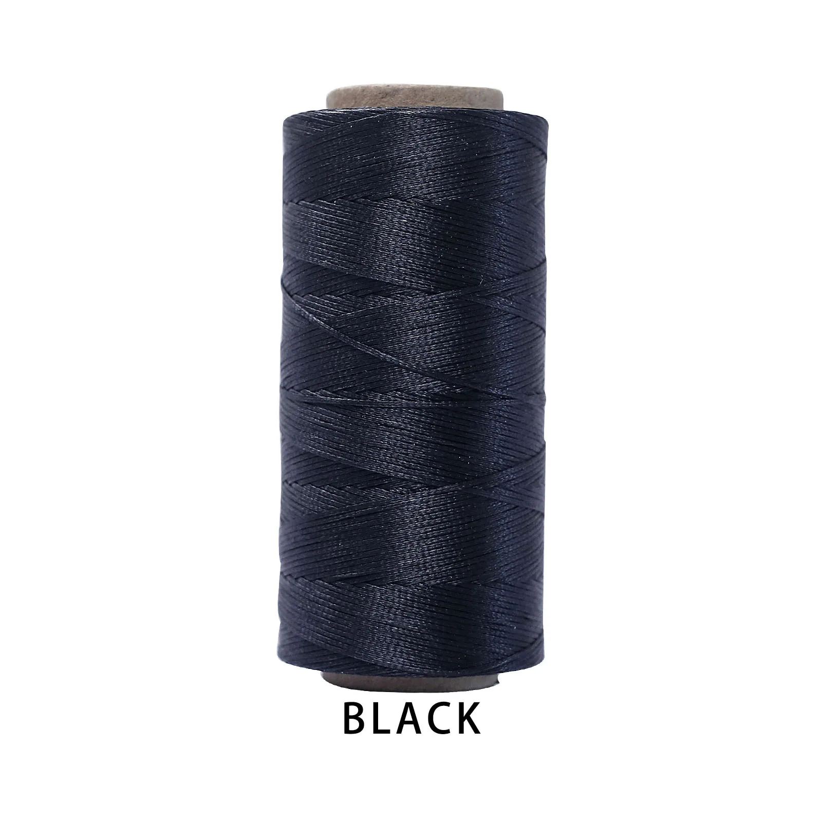 0.8mm 150D Leather Art Flat Waxed Thread Line DIY Sewing Weave Craft Stitching String Polyester Cord 260 Meters Stitching Line