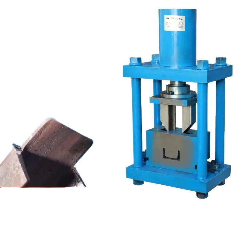 Hydraulic Channel Steel Edge Cutting Machine U Channel 45° 90° Right Angle Chamfering Heavy Industrial For Steel Fabrication
