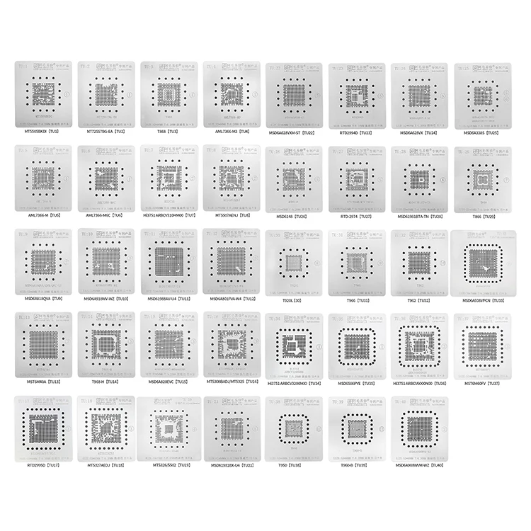 Подходит для процессора AMAOE LCD TV с основным управлением/оловянный стол/стальная сетка/установочная пластина/основание/набор шариков для пос...