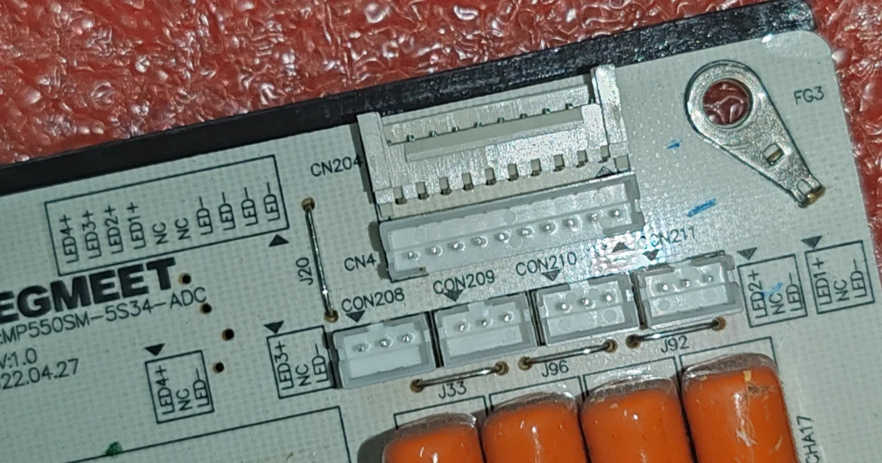 MP550SM-5S34-ADC 81T-PBE124-M 500001    لوحة طاقة تلفزيون LED شاشة كبيرة