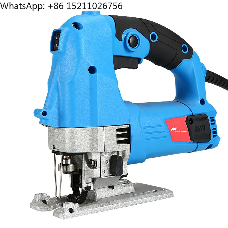 

220V Power Saws Portable Multifunctional Wood Cutting Jig Saw Home Use DIY Hand Held Electric Jig Saw Machine Woodworking Tools