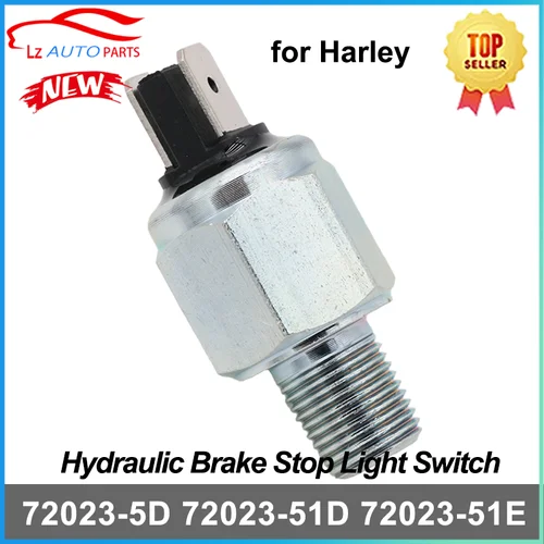 72023-5D interruptor de luz de freno hidráulico 72023-51D 72023-51E para Harley Touring Electra Road Glide Softail Sportster 72023 51D
