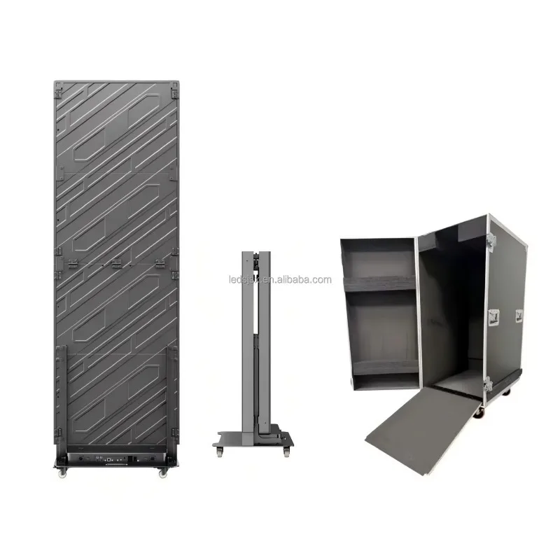 

LEDVISION DISPLAY GOB P1.5 P1.8 P2.5 Portable Digital Foldable Led Poster Display Screen Seamless 2K Led Video Wall for Events