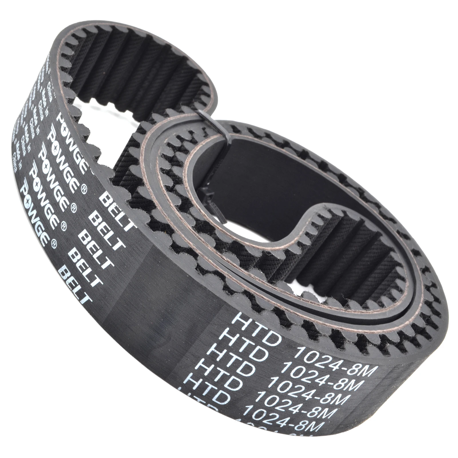 POWGE HTD 8M Timing belt Lp=984 992 1000 1008 1016 1024 1032 1040 1048 1056 1064 1072 1080 1088 1096 1104 Width 15-50mm Rubber