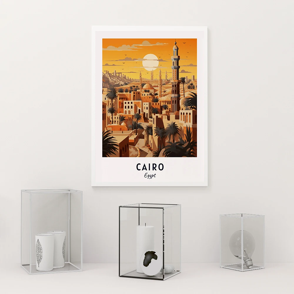 Poster Perjalanan Mesir Pemand - Home Decor Egypt ulasan dan harga