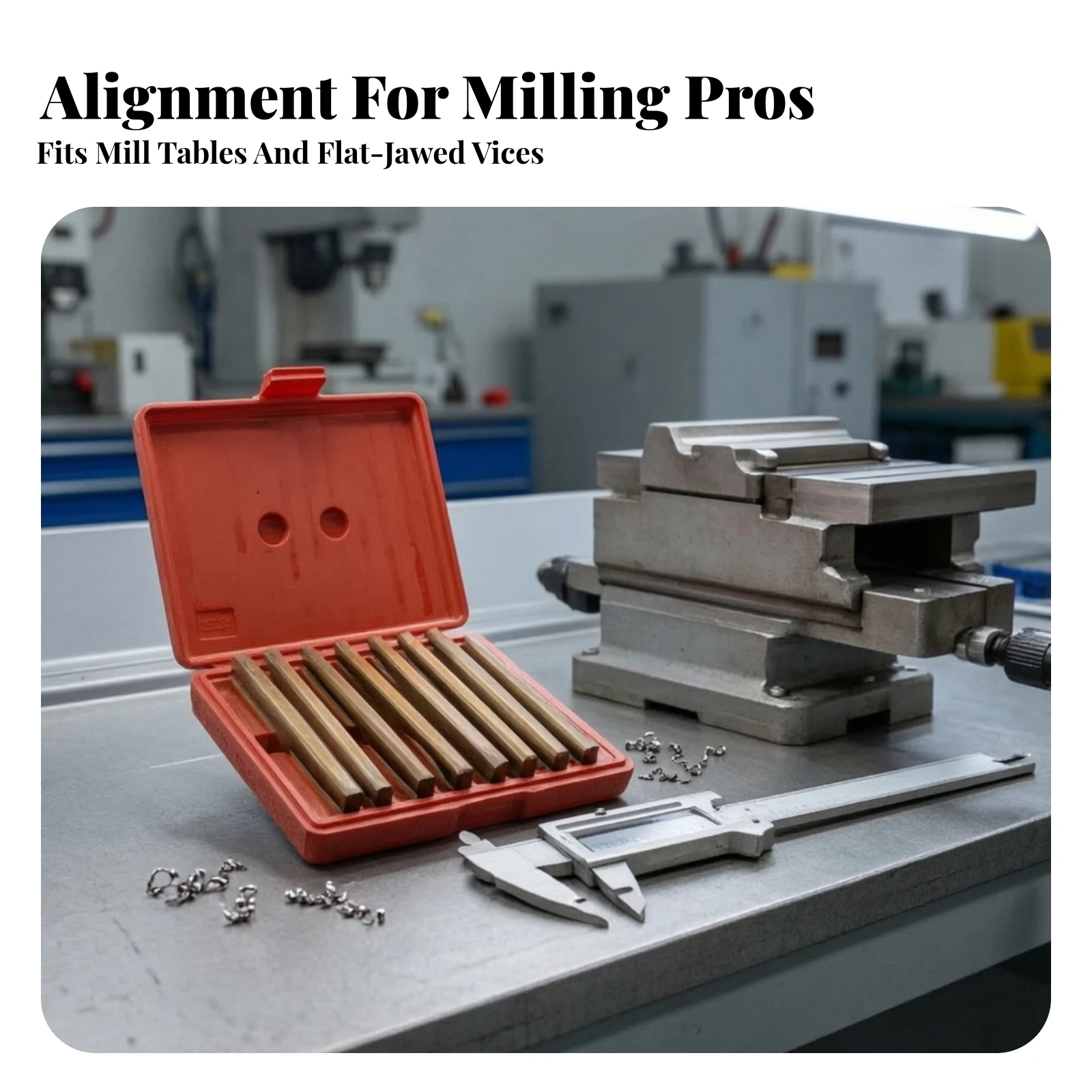 20 Pieces Parallel Steel Spacer Block Stress-Relieved Hardened Alloy Steel Spacer Workholding Tool Compact Machinist Tools