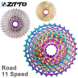 ZTTO SLR CNC Road Bike 11 Speed 11-28/32/34/36T Bicycle Cassette Gravel Bike Ultralight Freewheel 22s Flywheel K7 11V Sprocket