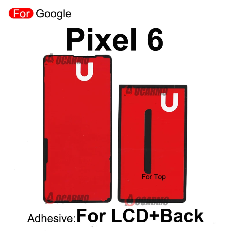 Per Google Pixel 6 Pro 6Pro Display LCD anteriore colla adesiva e colla per nastro adesivo con Cover posteriore