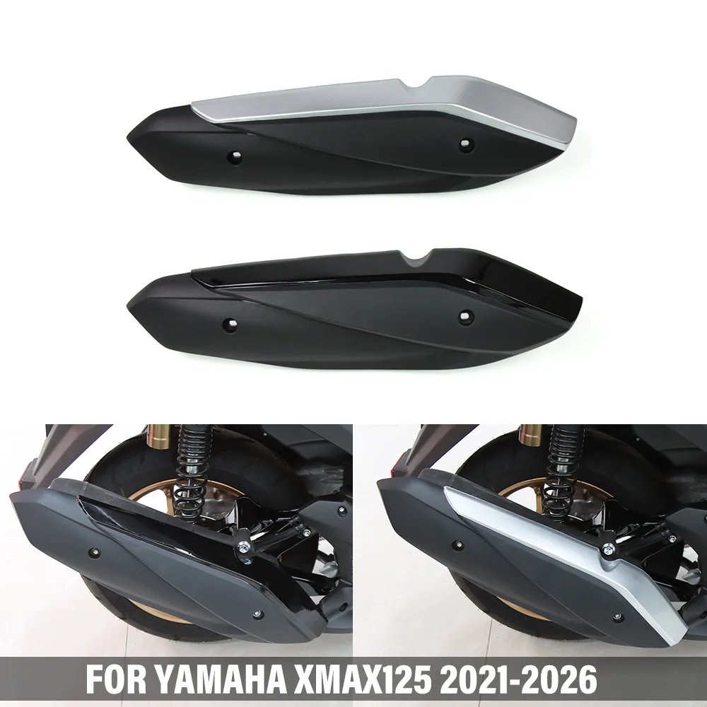 

FOR YAMAHA XMAX125 XMAX-125 2021 2022 2023 2024 2025 2026 Motorcycle Exhaust Pipe Shield Cover Muffler Pipe Anti-Scalding Guard