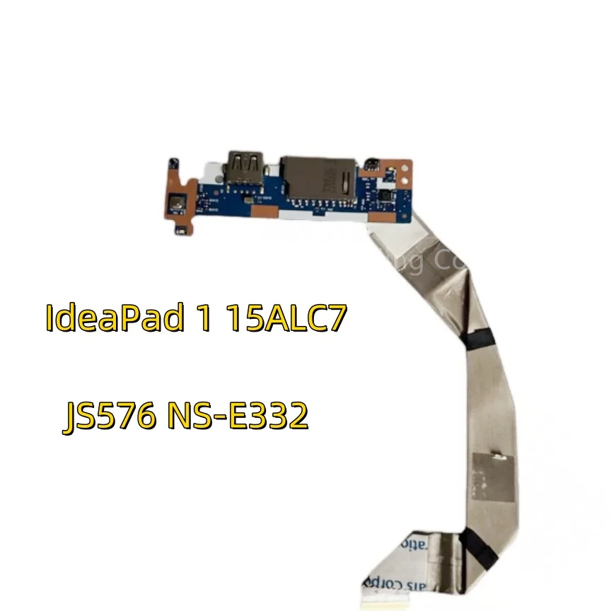 

For Lenovo IdeaPad 1 15ALC7 Power Button Switch USB Board With Cable JS576 NS-E332 5C50S25328