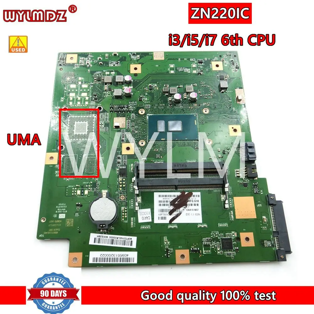 Imagem -02 - Placa-mãe Asus para Placa-mãe Zn220ic i3 i5 i7 6th Cpu Zn220i Testado Funcionando