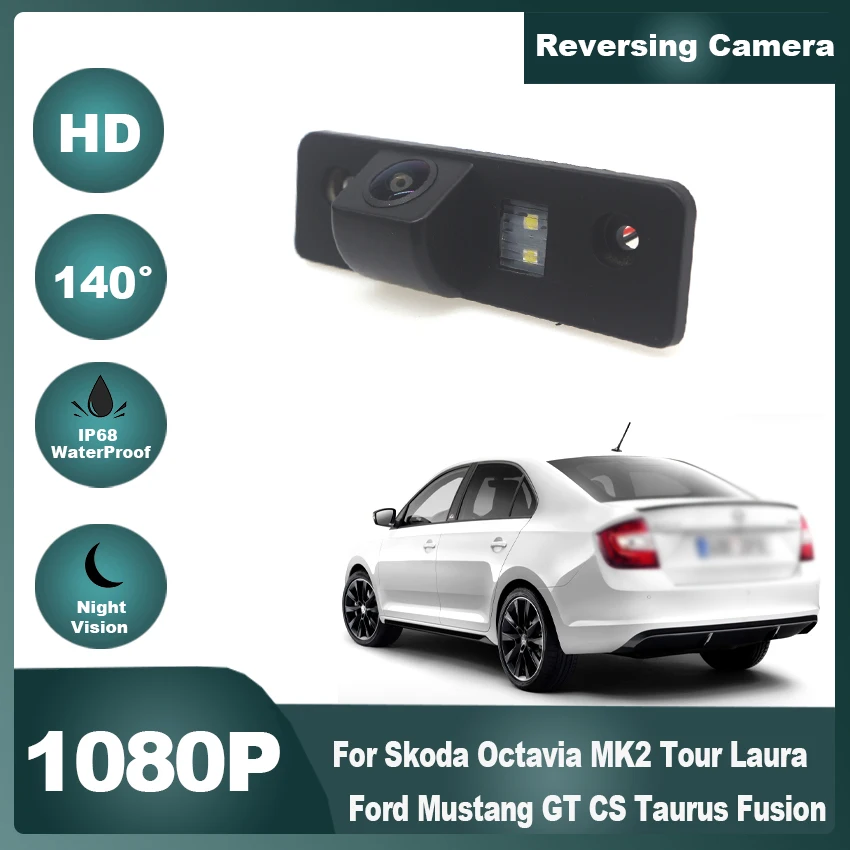 CCD Full HD Waterproof Car Rear view reverse camera For Ford Mondeo MK2 MK3 Fusion Fiesta MK5 ST Classic Ikon Flex Mustang Tauru