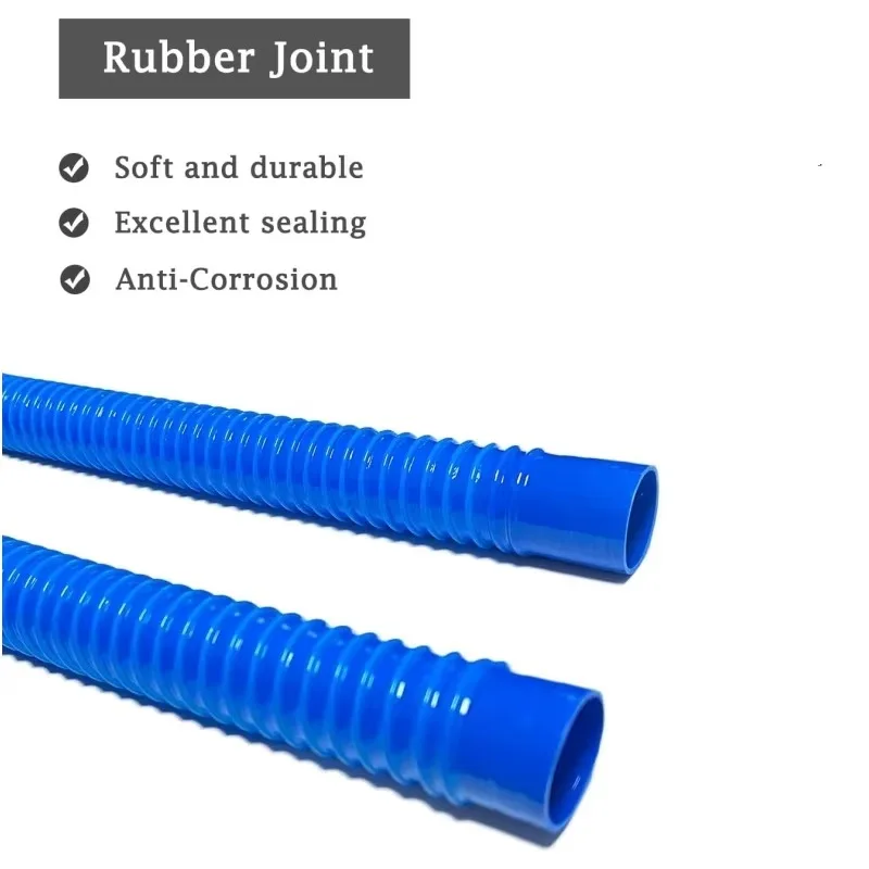 1Set Bilge Pump Hose, 1-1/8 Inch Dia Bilge Pump Installation Kit 1100GPH, 6.5 FT Kink-free Flexible PVC Hose Rv Parts