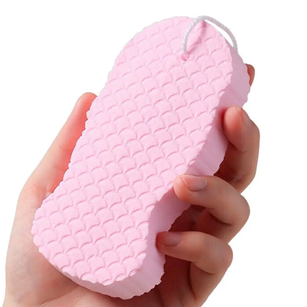 Esponja Exfoliante Soft Sponge Body Scrubber for Baby Adults Bath Exfoliating Scrub Sponge Skin Cleaner Dead Skin Remover T E1G8