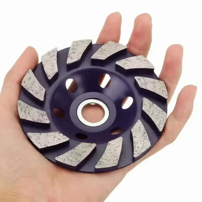 1 pçs 4 "100mm diamante rebolo disco tigela forma copo de moagem pedra concreto granito cerâmica disco corte peça ferramentas elétricas