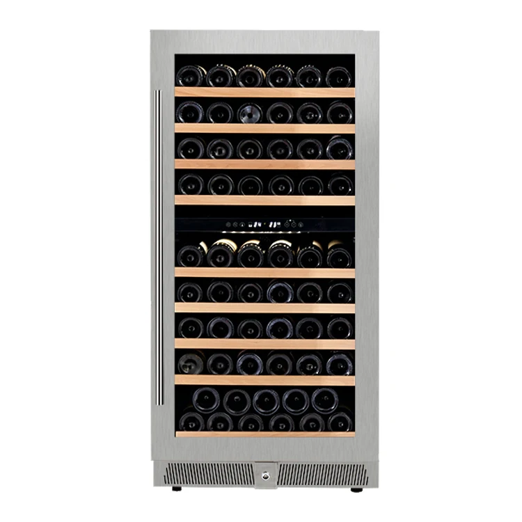 Домашний диспенсер для бутылок на заказ, стеклянный холодильник для вина, холодильник