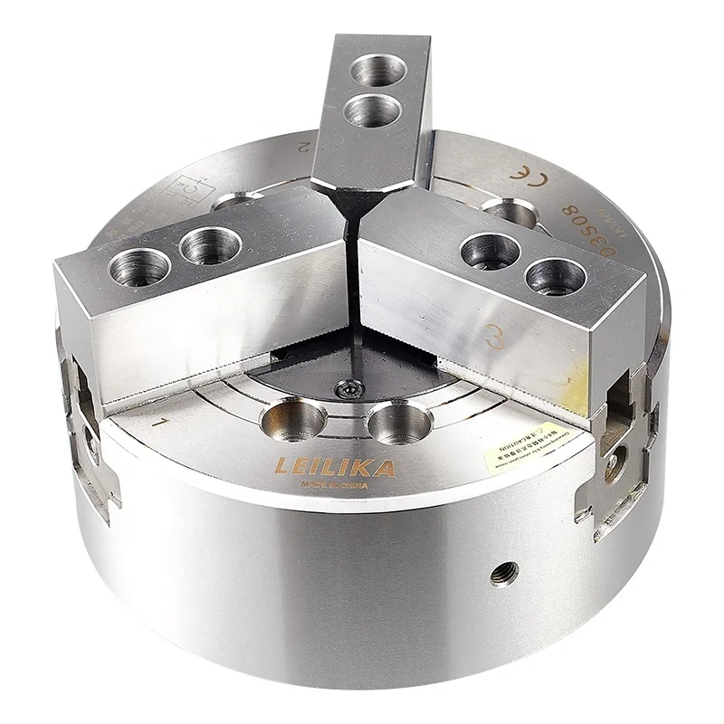 

LEILIKA 12-Inch High Speed Closed-Center Hydraulic Chuck 3 Jaw Power Chuck for Milling Machine Manufacturer Tools Accessories