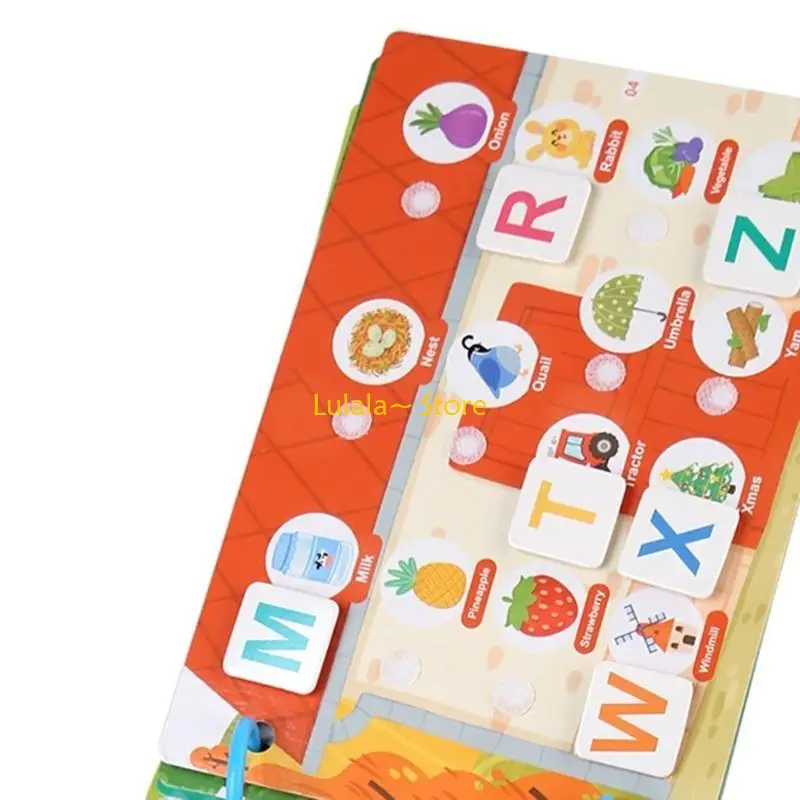 

Y4QA Interactive Jelly Sticker Book Accessory for Preschoolers Cognitive Growth