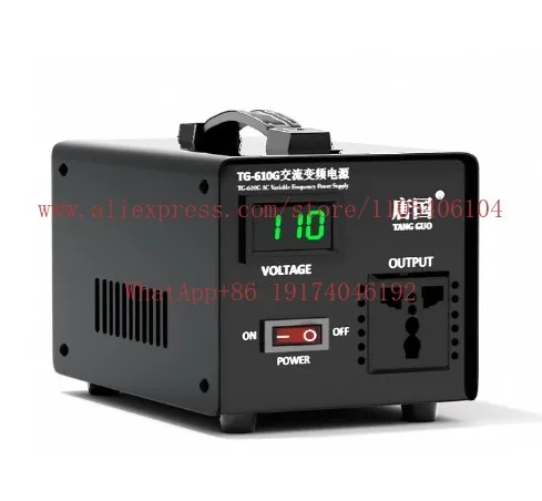 220V To 100V 110V 120V, AC 50Hz To 60Hz Frequency, Transformer Voltage Converter view 2