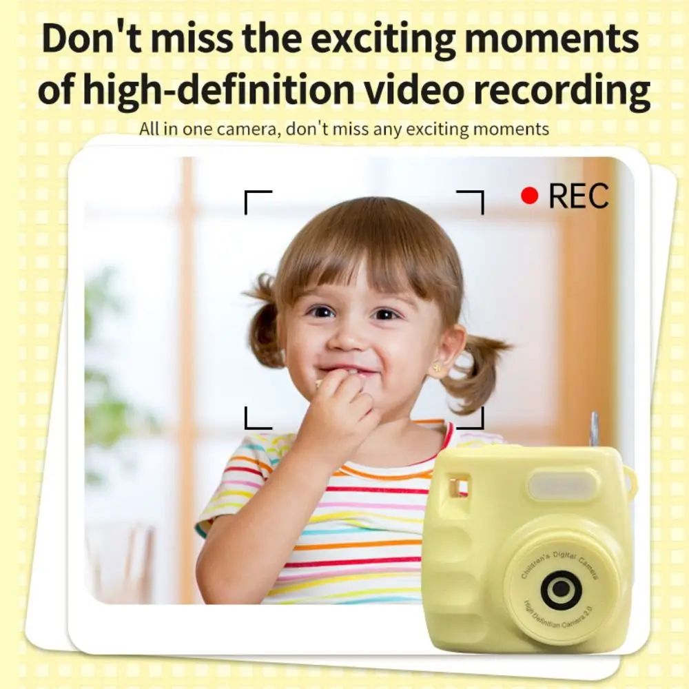 Take Pictures Mini Children Camera Small Kids Camera Children Mini Digital Camera HD Selfie Kids HD Camera Toys Toy Gifts
