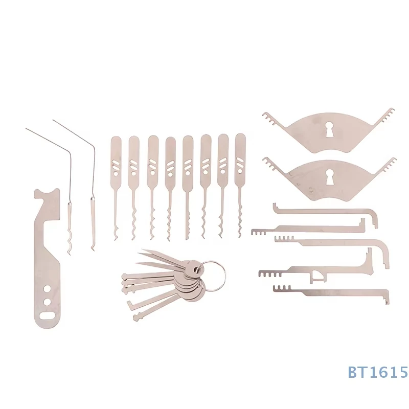 Bypass Lockpicks Инструменты EDC Master Lock для всех замков Master Combo Lock Набор для обслуживания Мультитул Инструмент для ремонта дверей Расческа