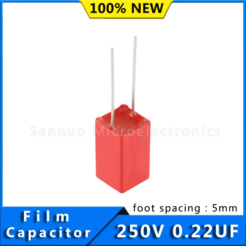 5/10 قطعة جديد الألمانية WIMA فيلم مكثف MKP2 250V 0.22 فائق التوهج 224 الملعب 5 مللي متر الصوت إنفينيتي مكثف MKP2F 032201 ك00 كف00