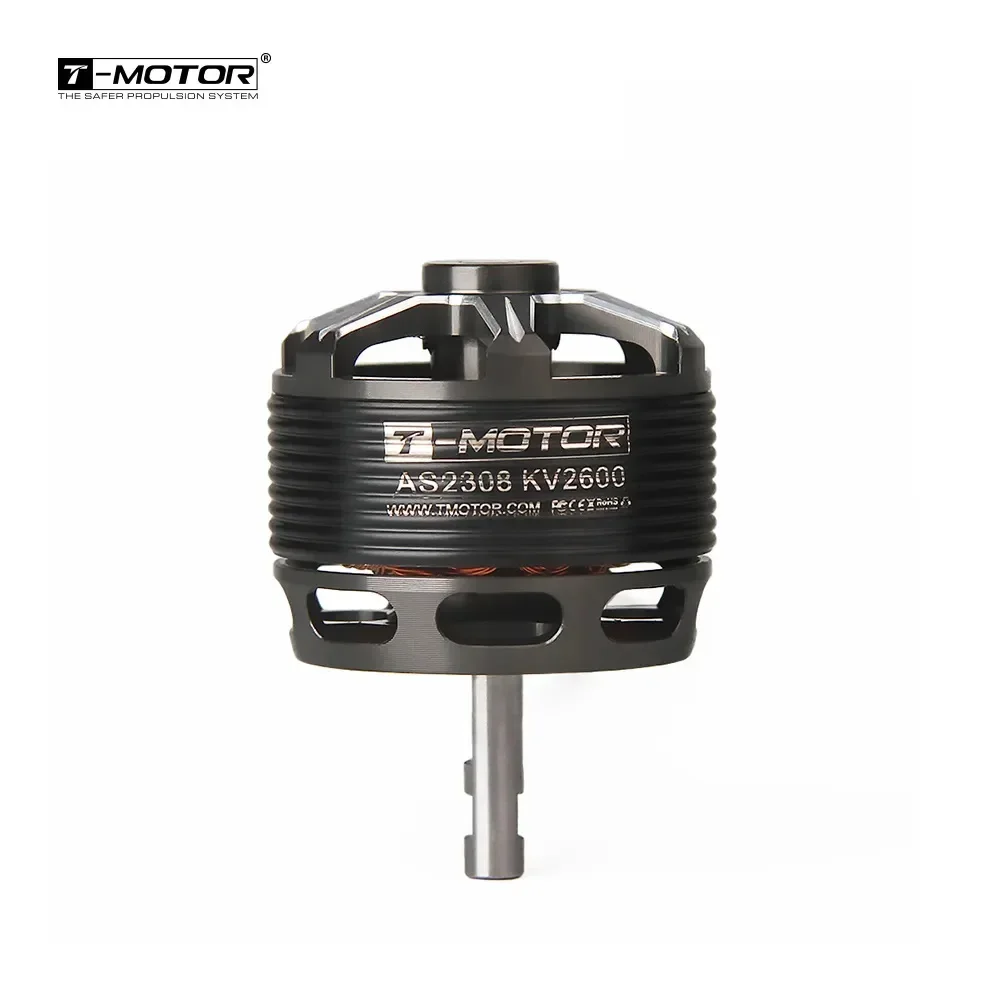 T-MOTOR AS2308 3-4S KV1450 KV2600 Long Shaft 3D Trainer Airplane Brushless Motor