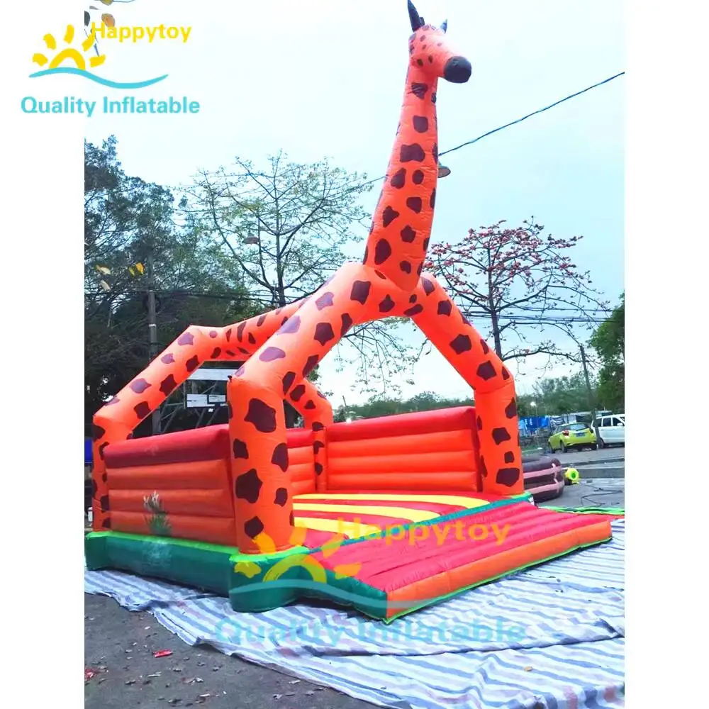 Aufblasbares springendes Hüpfhaus aus PVC in kommerzieller Qualität, aufblasbarer Jumper Happy