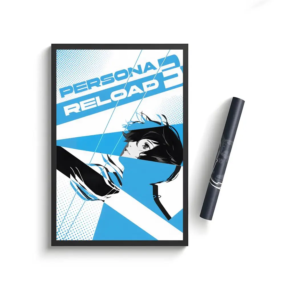 Game P-Persona 3 Reload Poster, Wandkunstdruck, geeignet für Wohnzimmer, Schlafzimmer, Bar, Salon, Heimdekoration, Geschenk – Detail 9