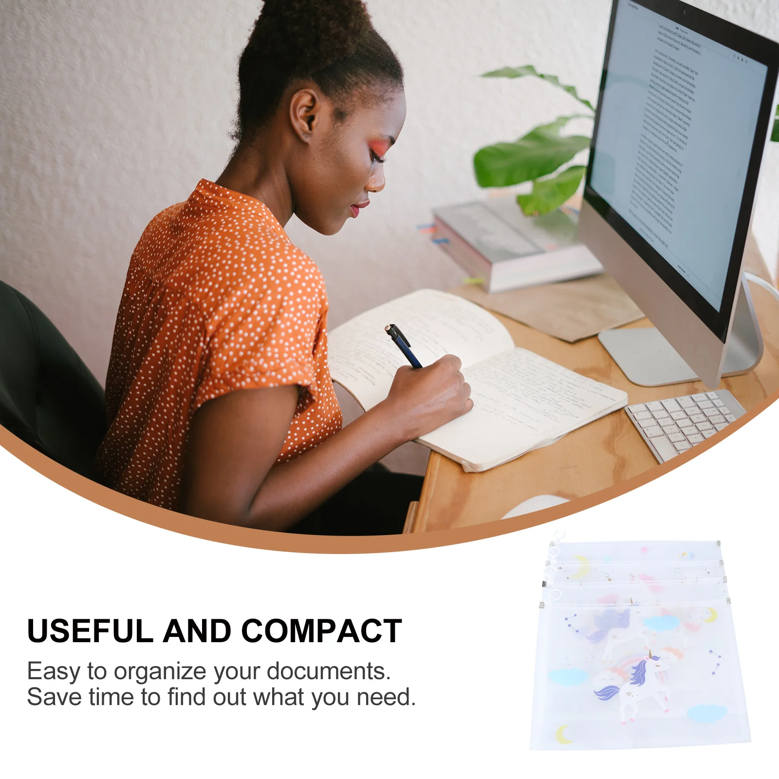 

4 шт., сумки для документов с героями мультфильмов, прозрачные держатели для файлов, органайзер для хранения на молнии для студентов, сумка для канцелярских принадлежностей