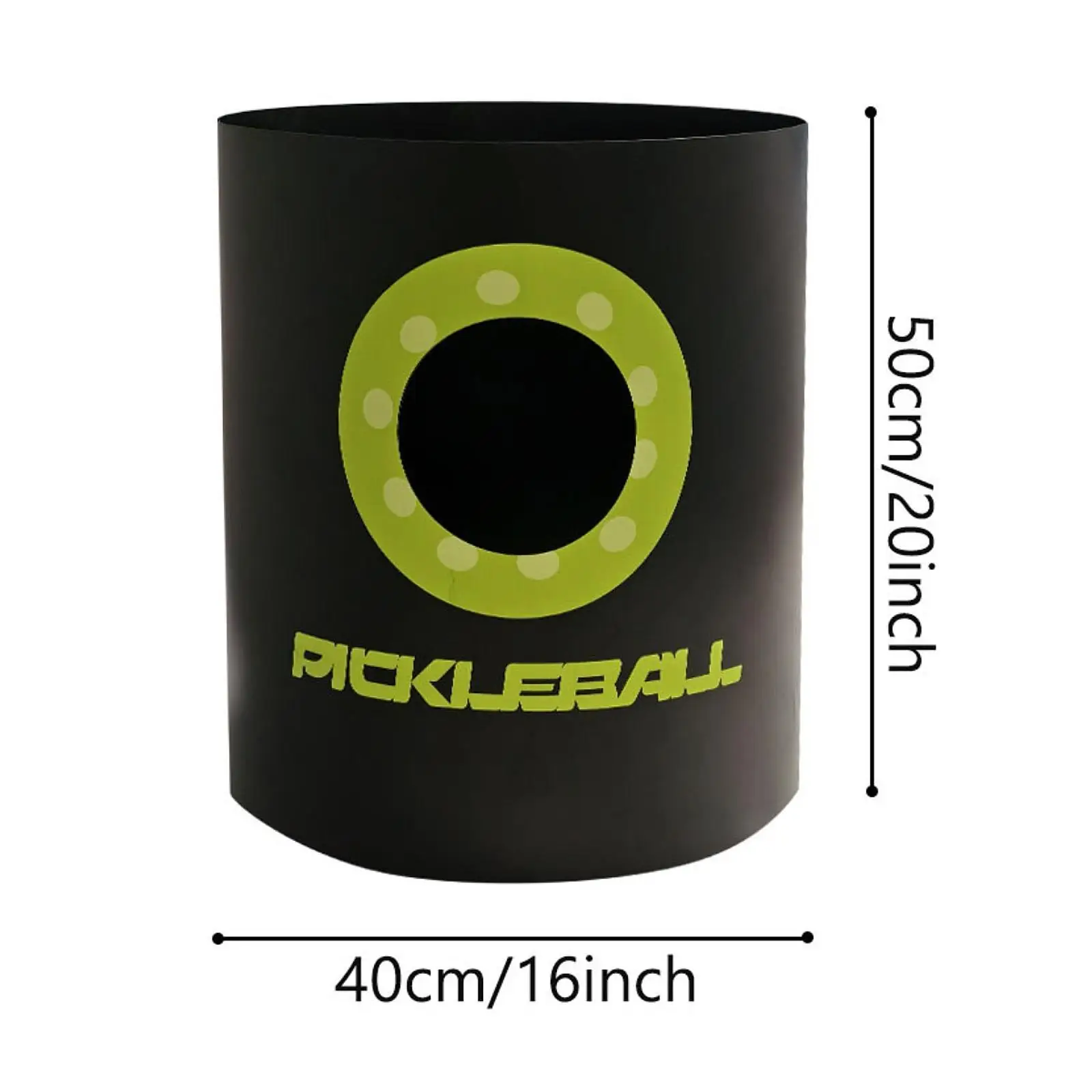2x Pickleball Training Ball Bucket Versatile for Ball Collection Easy Storage Accessory Practice Ball Caddy Detachable Structure