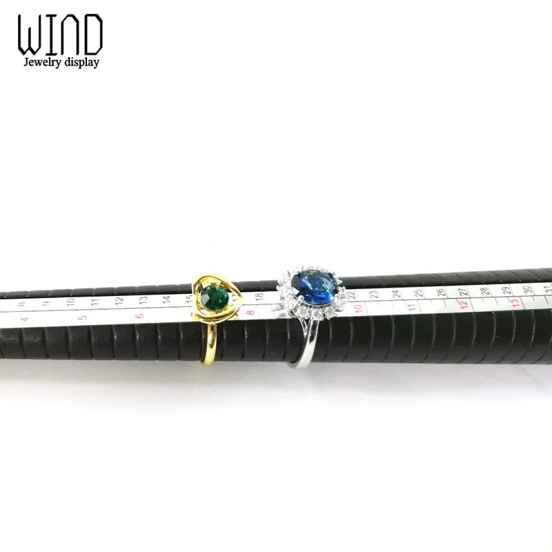 أدوات المجوهرات حجم الخاتم مغزل عصا قياس الإصبع حجم الحلقة قياس أداة المجوهرات مجموعة حجم الخاتم