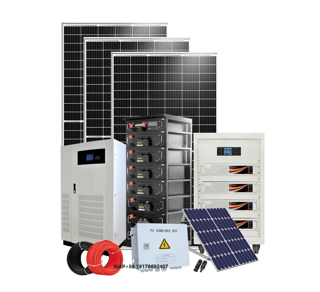 500w Solar Panel Solar Energy Generator System Container Complete Set 3 Phase for air Conditioning off Grid