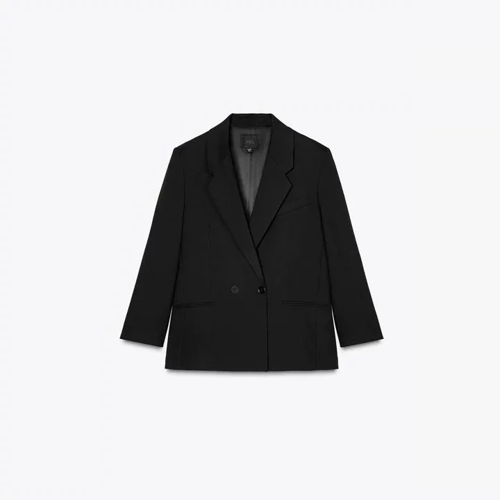 

Женский повседневный свободный двубортный костюм Jaet, новинка осени и зимы Faion Commute Sle Long Sve Pure Color Busin Wear