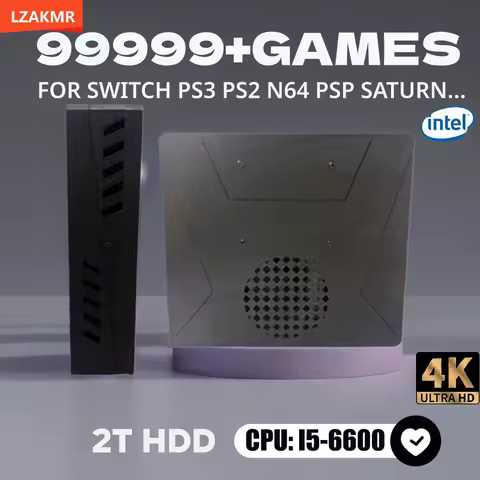 NEW Upgrade Game Console S1 Windows11 and Batocera 2/4TB HDD 99999+GAME For Switch PS2 PS3 WII SS GAMECUBE Sega Saturn gifts