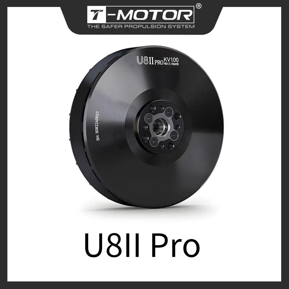 T-MOTOR U8II PRO KV100 브러시리스 모터 IP56 헥사콥터 쿼드콥터 UAV RC 드론 멀티콥터 레이싱 드론 부품 DIY 부품