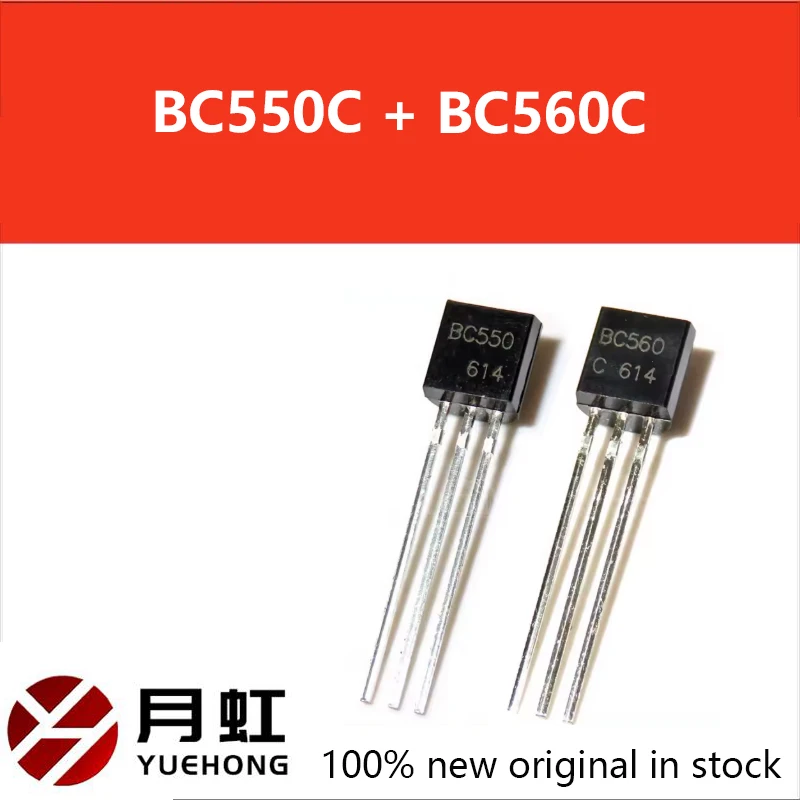50PCS BC550C + BC56…