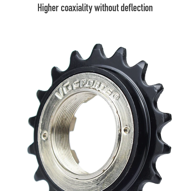 1 Stück VG SPORTS Single Speed Fahrradfreilauf kompatibel mit 1/2'' x 1/8'' Fahrradfreilauf Gewinde Freilauf Ersatzteile – Detail 10