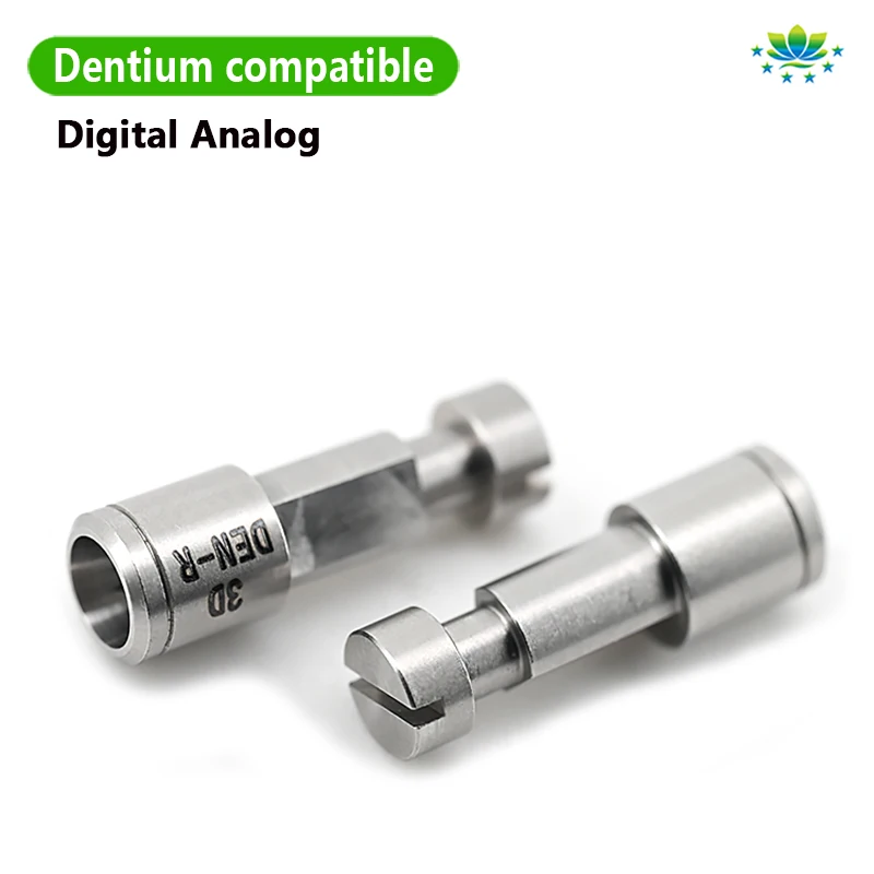 Fits for Dentium Digital Analog With Exocad 3D Lab Titanium Analog OEM ODM Custom Dental CAD CAM Factory Direct Fast Shipping