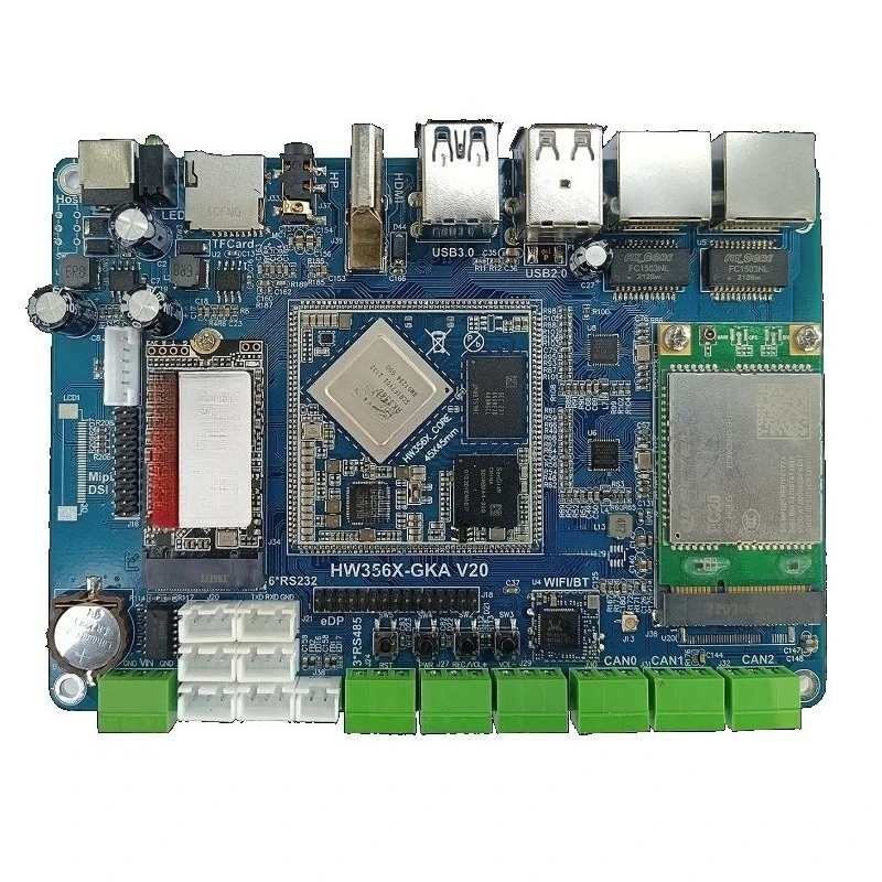 For RK3568 development board, core board artificial intelligence AI main board