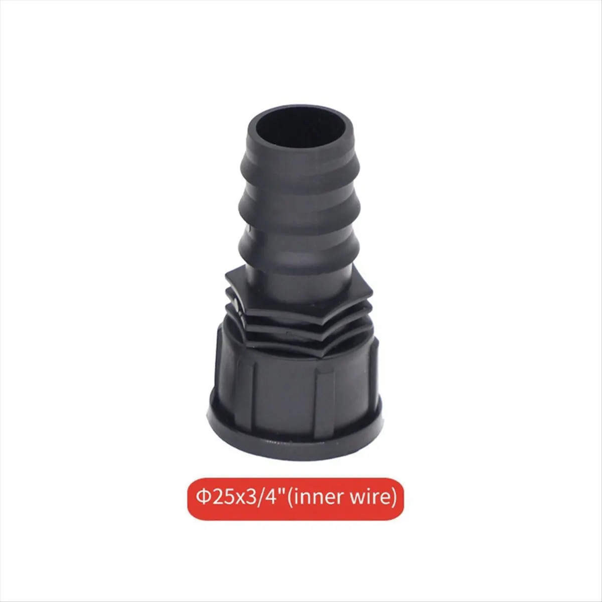 A38M 3/4 Female Male Thread to Garden Hose Barb Connector 25mm Plastic Hose Fitting Irrigation Pipe