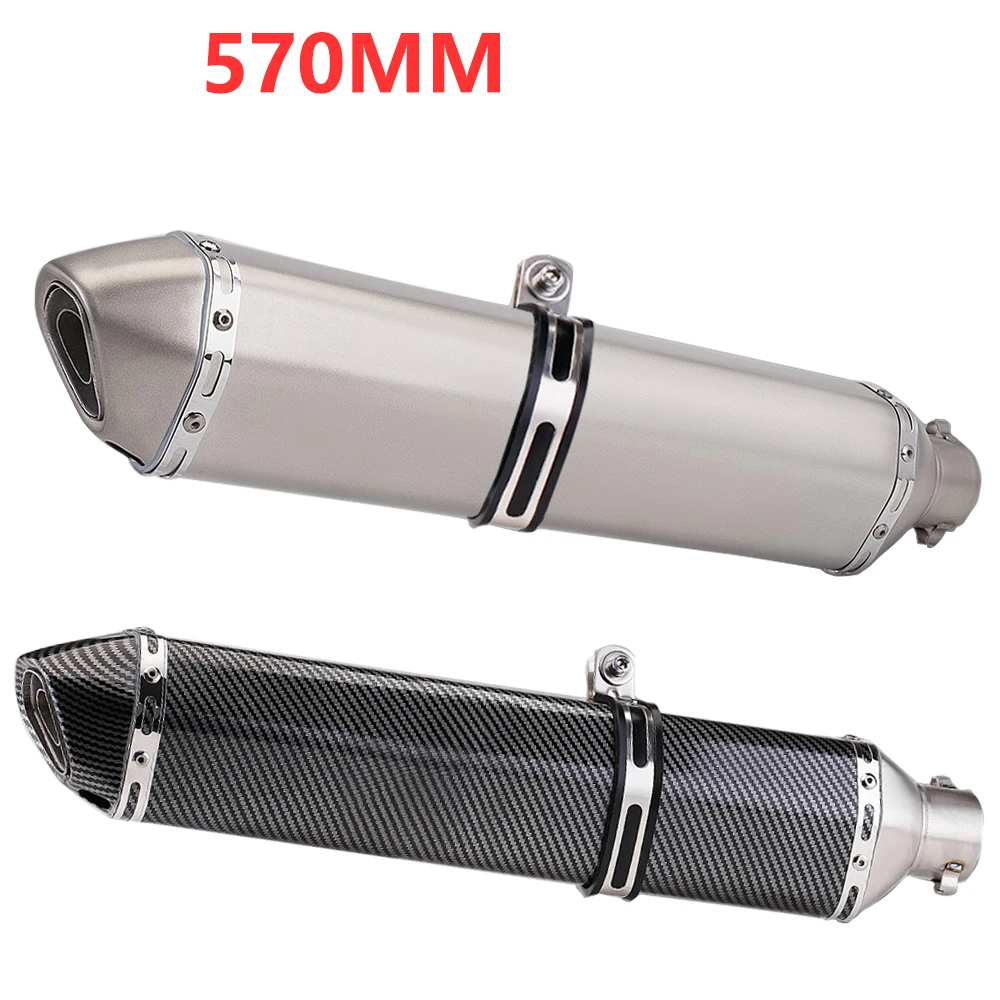 Heißer Verkauf: Motorrad-Auspuffrohr aus Edelstahl, 51MM, zum Fabrikpreis für Duke 390, R1, Ninja 400, R3, Z900, S1000RR, MT-07, PCX160