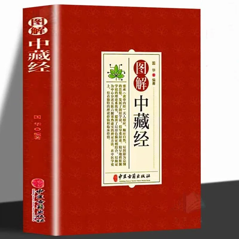 Illustrated Chinese Tibetan Sutra, A Simple and Easy-to-understand TCM Treatment Prescription and Health Theory Books