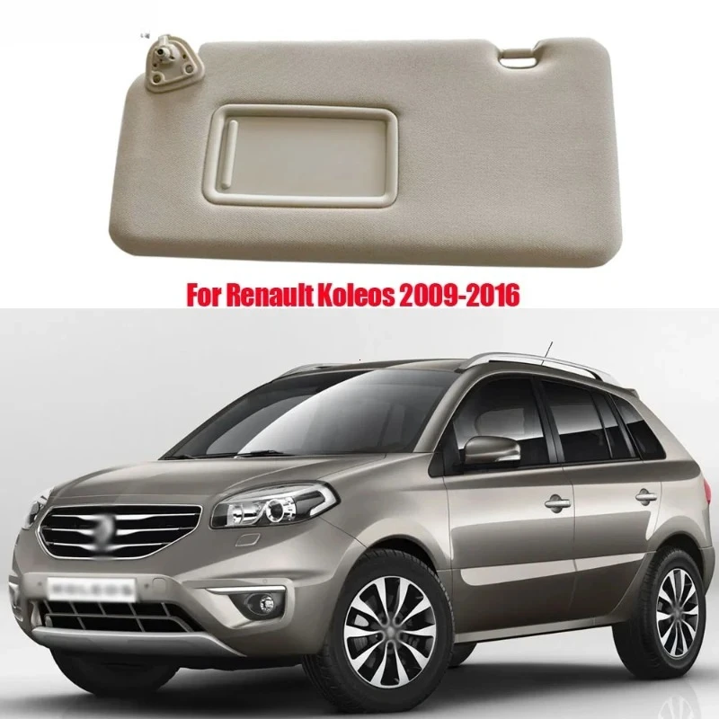 

Car Front Inner Sunshade Sun Visor Sunvisor With Makeup Mirror Without Light For Renault Koleos 2009 2010 2011 2012-2016