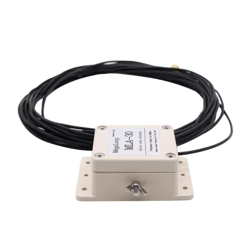 For MLA-30+ Active Loop Antenna Active For 100KHz-30MHz Receiving Antenna for Medium Wave Shortwave Radio