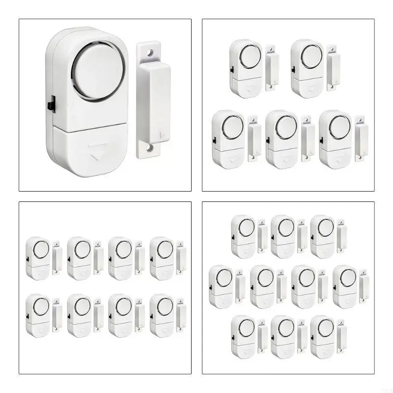 

T3LB Wireless Door and Window Alarm Security Burglar Alarm Set for Home Security
