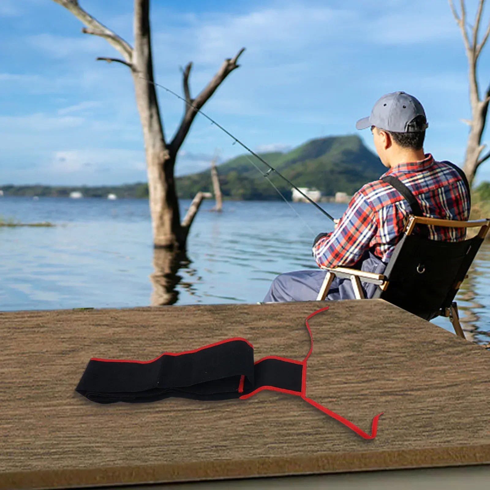 

Fishing Rod Case Cover Sleeve Sock Bags Scratch-proof Protective Pole Storage Bags Oxford Cloth Flannelette Tackle Parts